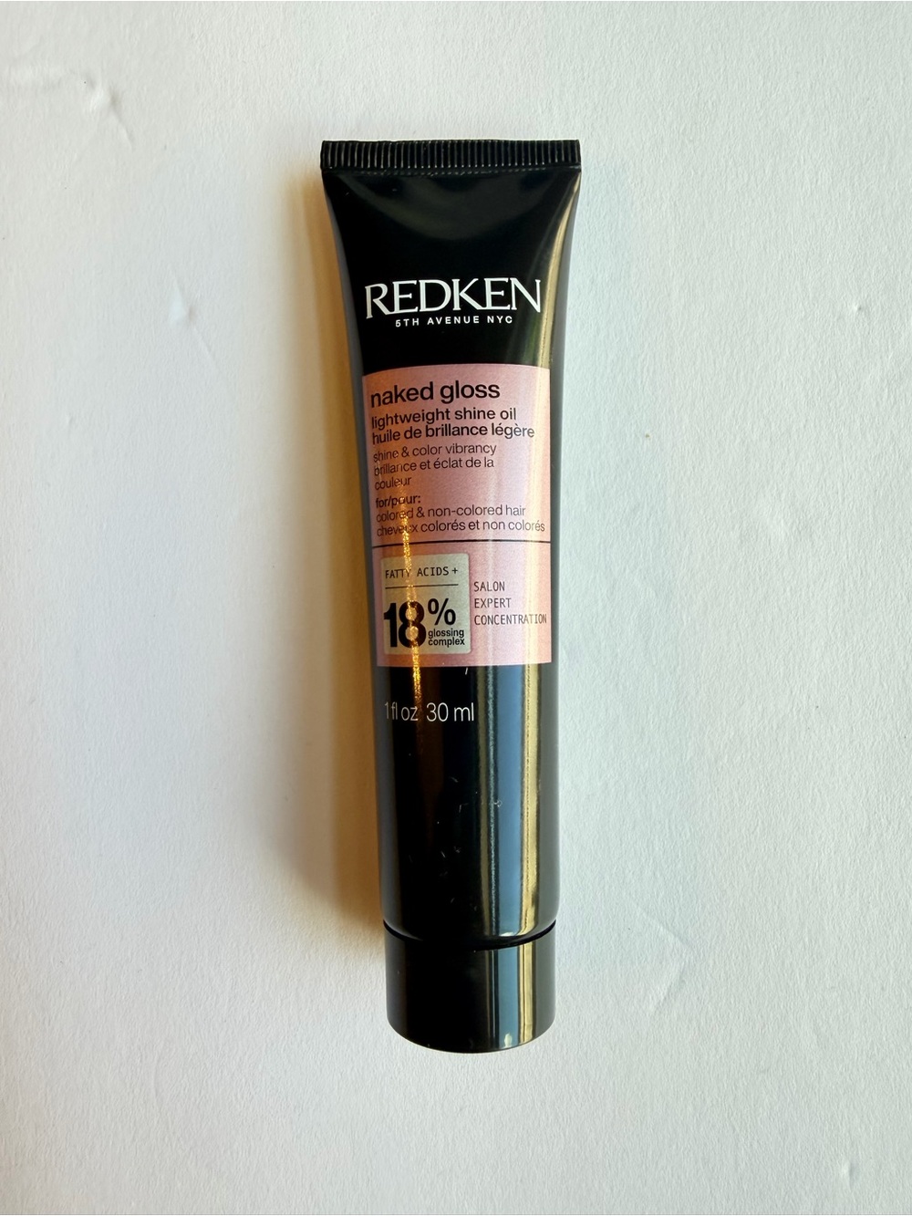 Redken Naked Gloss Lightweight Shine Oil Travel size